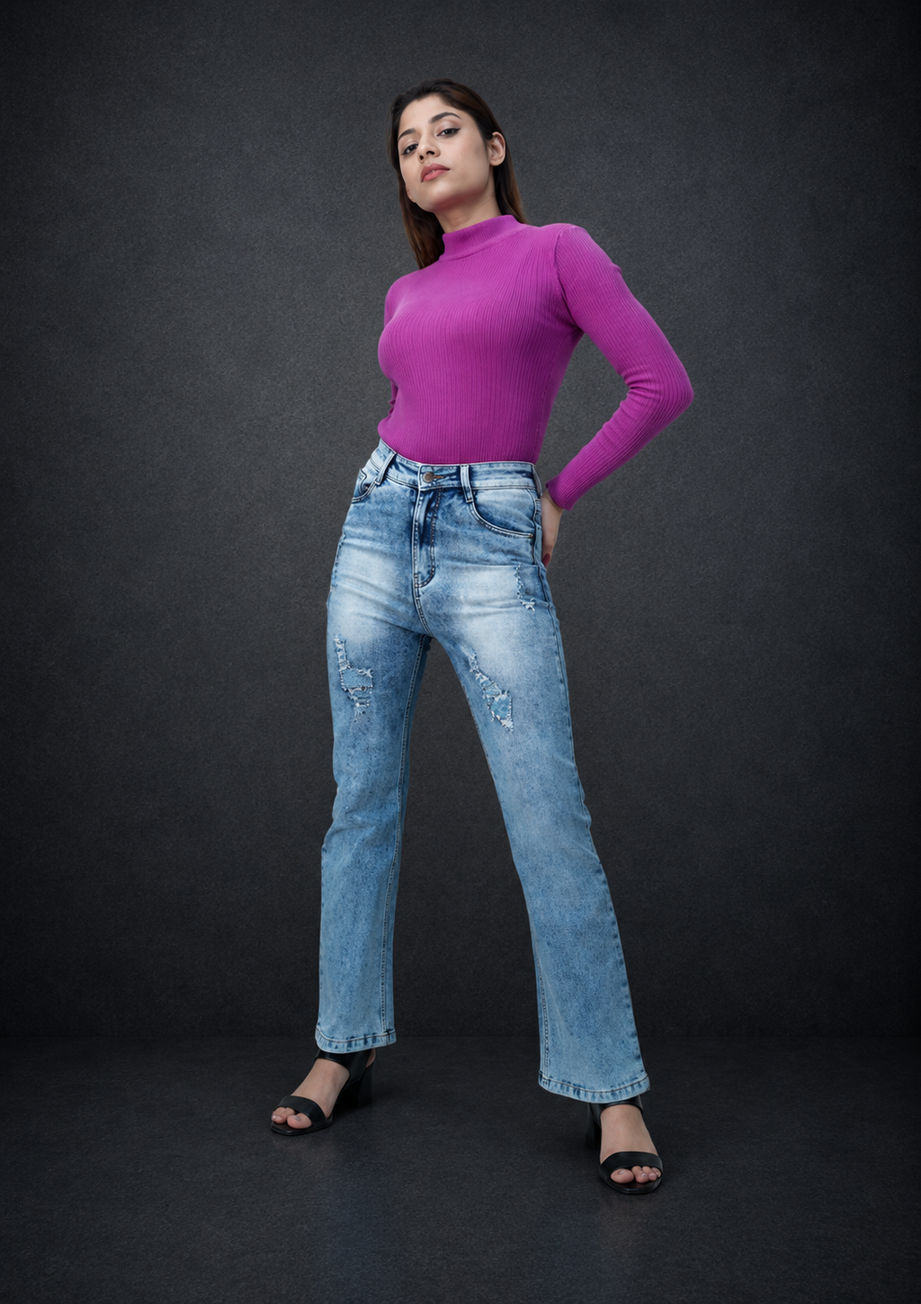 Ice Blue Women's Denim
