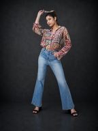 Light Blue Women's Flare
