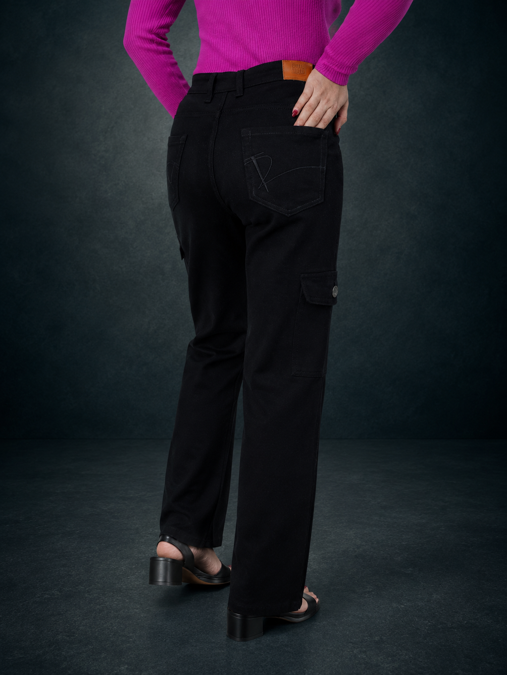 Black Cargo Pants