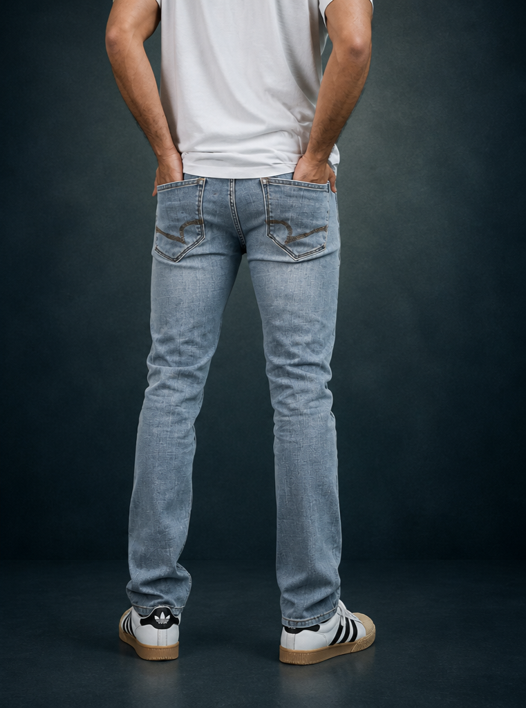 Dusky Grey Prestige Denim
